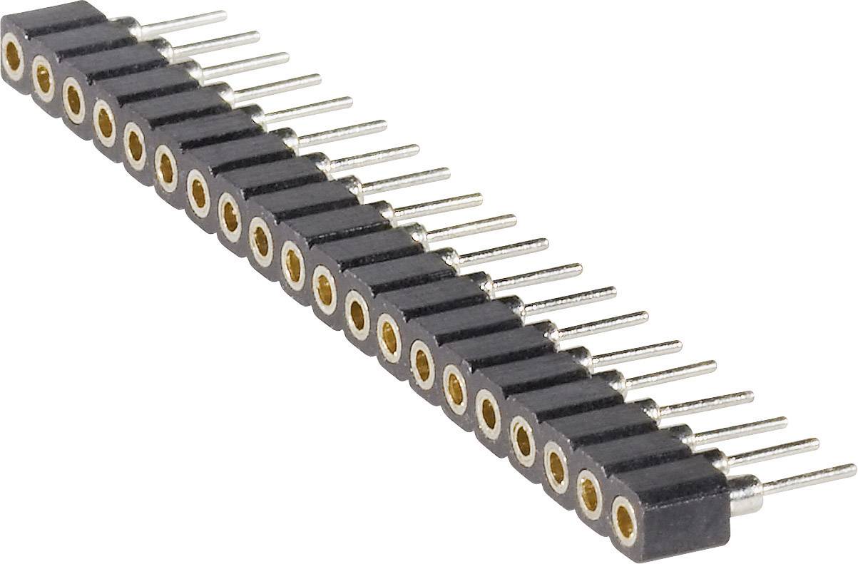 BKL Electronic SIL socket (precision) No. of rows: 1 Pins per row: 20 10120700