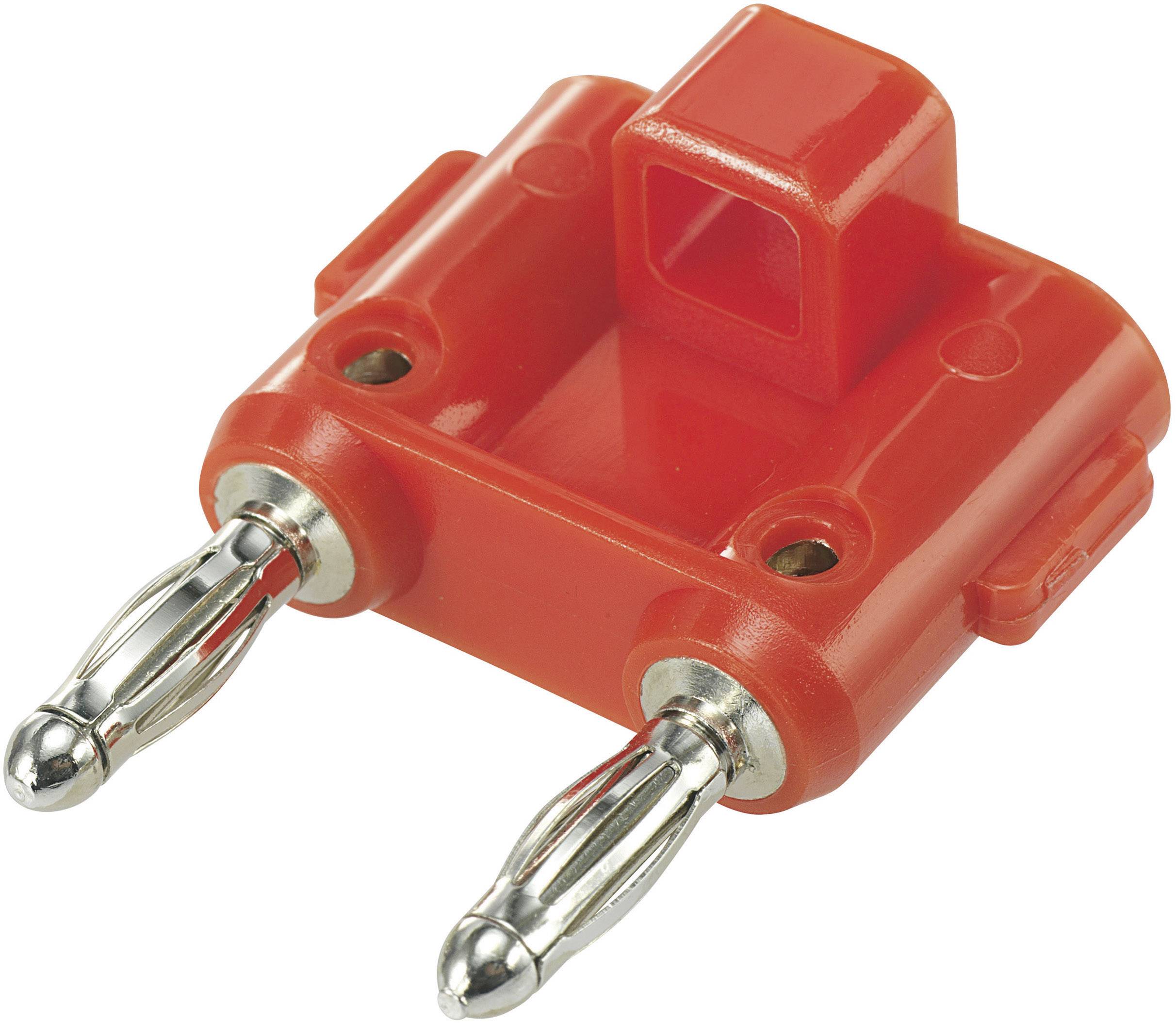 SCI Connector Red Pin diameter: 4 mm Dot pitch: 19 mm