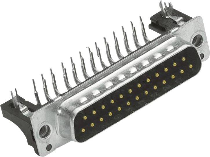 Harting 09 66 362 6815 D-SUB pin strip 90 ° Number of pins: 25 Soldering 1 pc(s)
