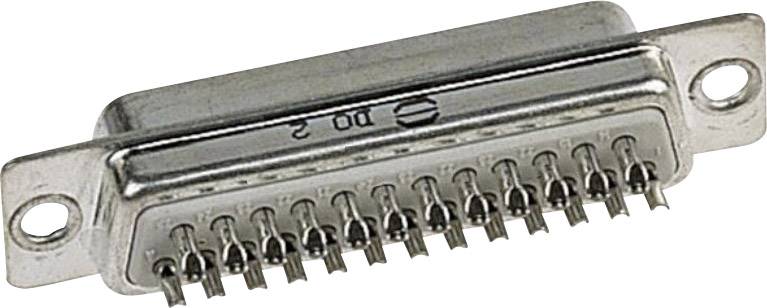 HARTING 09670095615 D-SUB pin strip 180 ° Number of pins: 9 Solder bucket 1 pc(s)