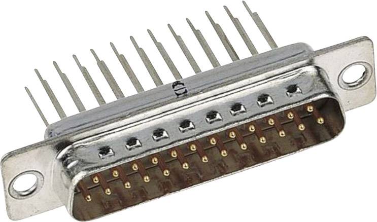 HARTING 09670155655 D-SUB pin strip 180 ° Number of pins: 15 Soldering