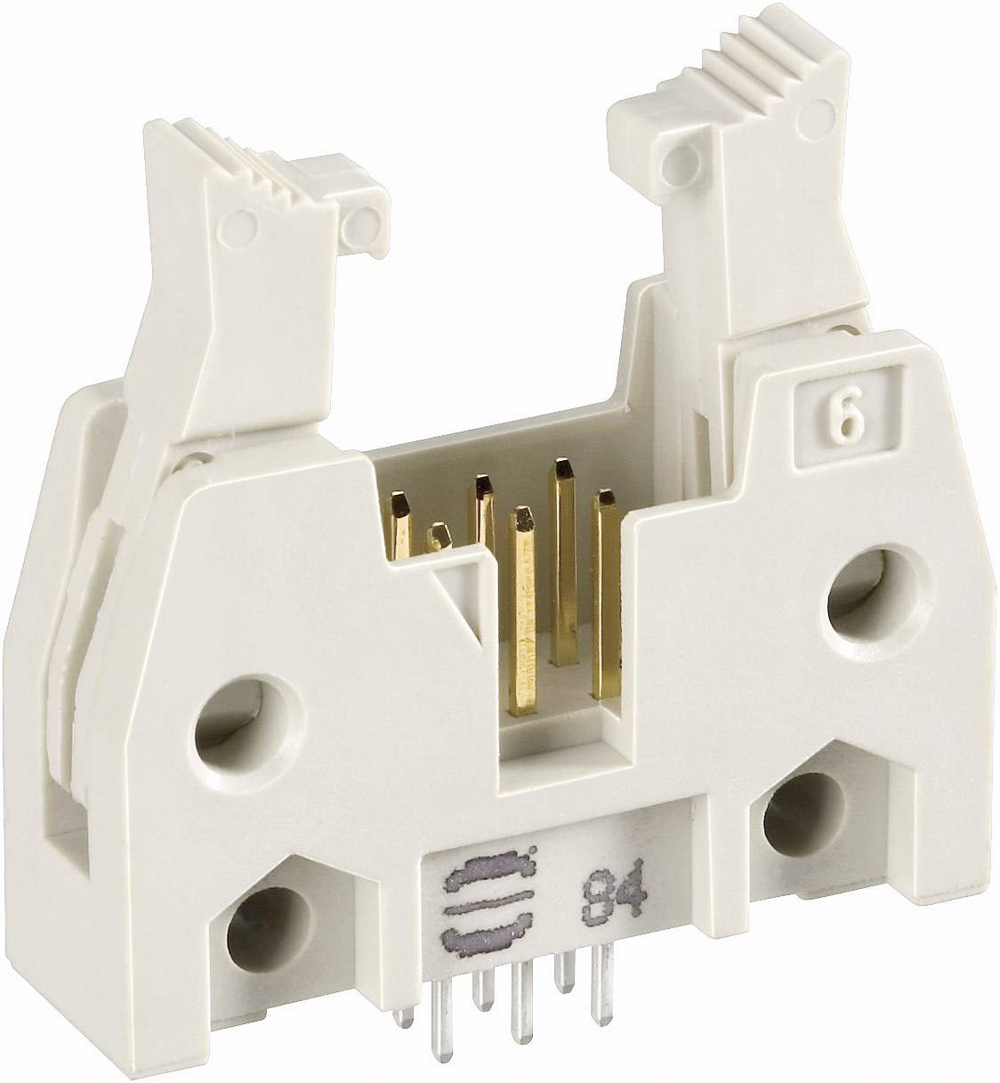 HARTING 09185106904 Edge connector (pins) Total number of pins 10 No. of rows 2