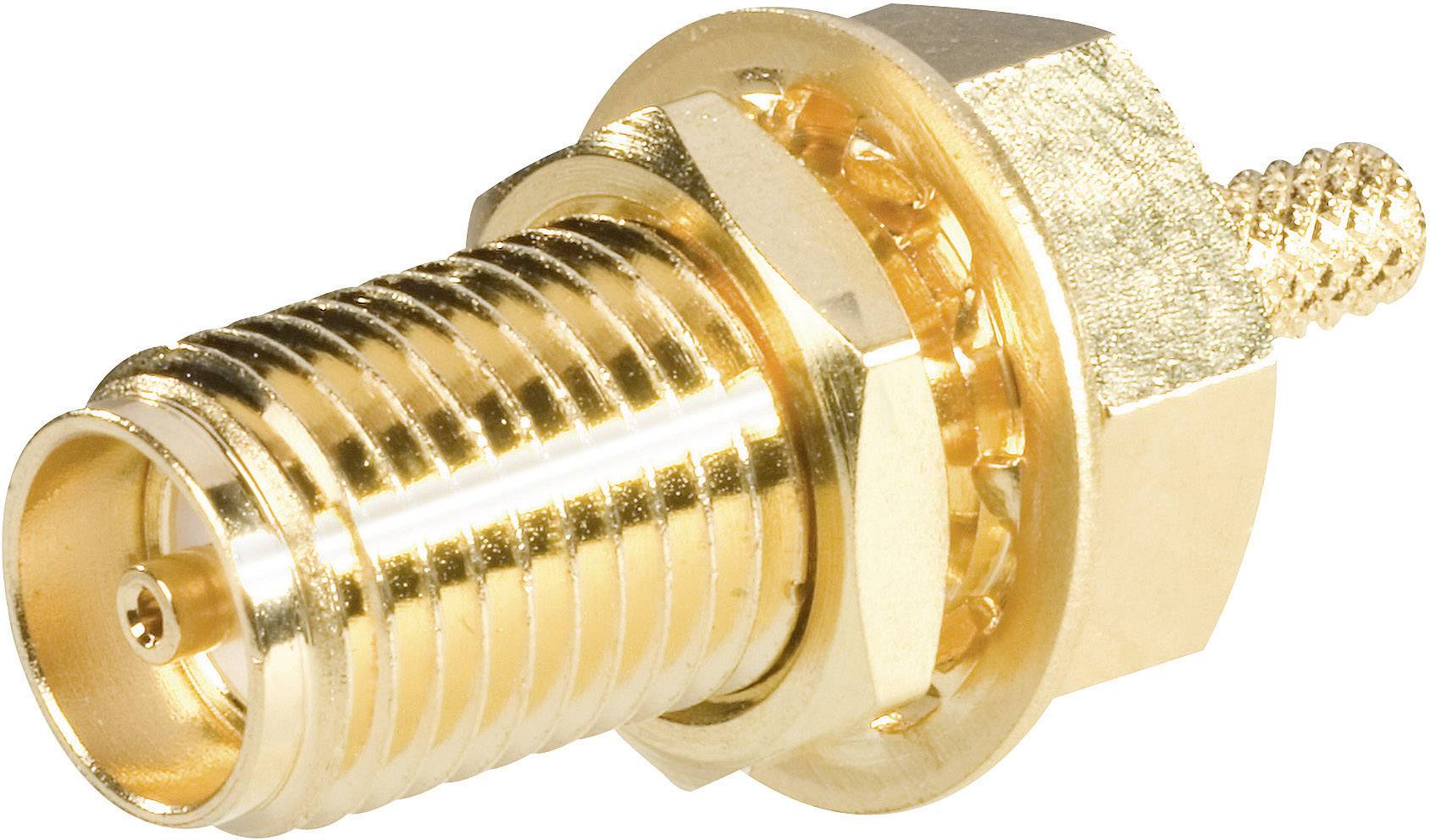 Amphenol SMA6411A4-3GT50G-5-50 SMA6411A4-3GT50G-5-50 SMA connector Socket, straight 50 Ω 1 pc(s)