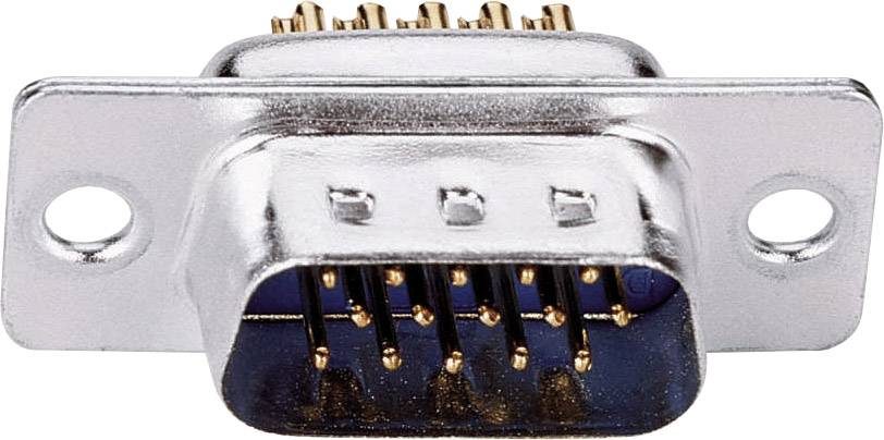 ASSMANN WSW A-HDS 15 LL/Z D-SUB pin strip 180 ° Number of pins: 15 Solder bucket