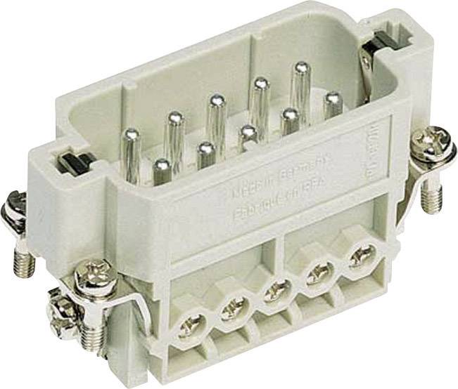 Industrial multi-pin connectors with metal pins and screw connections, suitable for electrical applications.