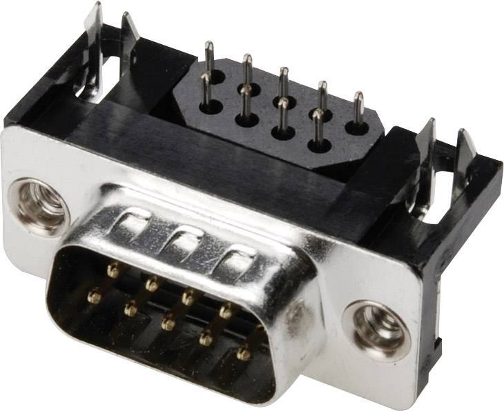 ASSMANN WSW A-DS 09 A/KG-F D-SUB pin strip Number of pins: 9 Soldering