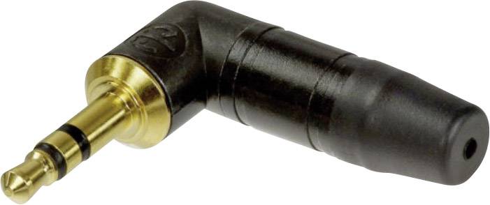 Neutrik NTP3RC-B 3.5 mm audio jack Plug, right angle Number of pins: 3 Stereo Black 1 pc(s)