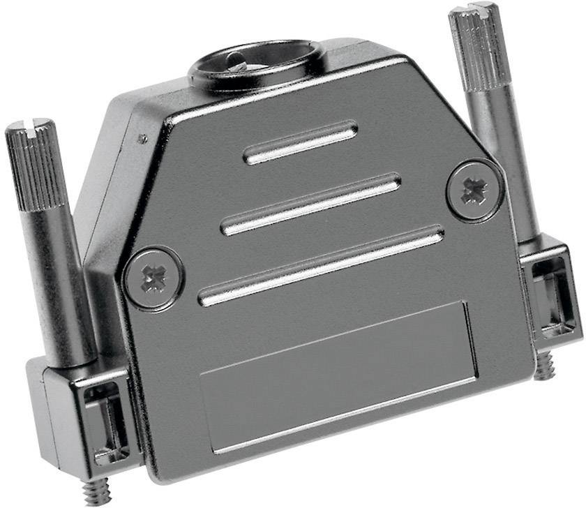 Provertha 17250M38T001 17250M38T001 D-SUB housing Number of pins (num): 25 Plastic, metallised 180 ° Silver 1 pc(s)