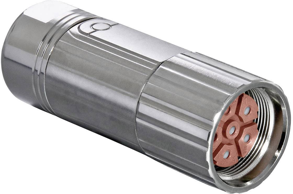 Intercontec BSTA085FR23420235C00 Contact connection: 6 x 0.50 - 4.0 mm² 30 A