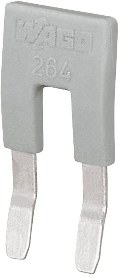 A grey fuse plug with the inscription 'WAGO 264', used for electrical connections in junction boxes.