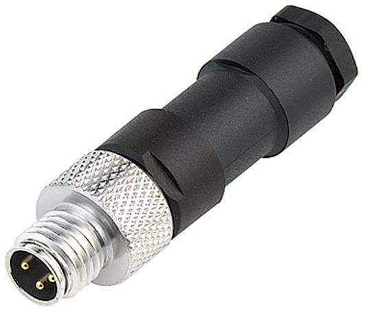 binder 99-3383-00-04 Series 768, Sensor / Actuator Plug Connector M8, Screw Closure, Straight