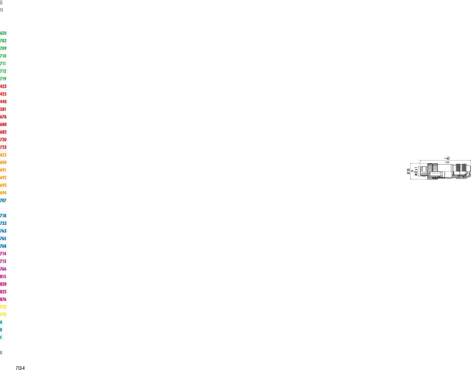 binder 99-1437-812-05 Series 713, Sensor / Actuator Plug Connector M12, Screw Closure, Straight