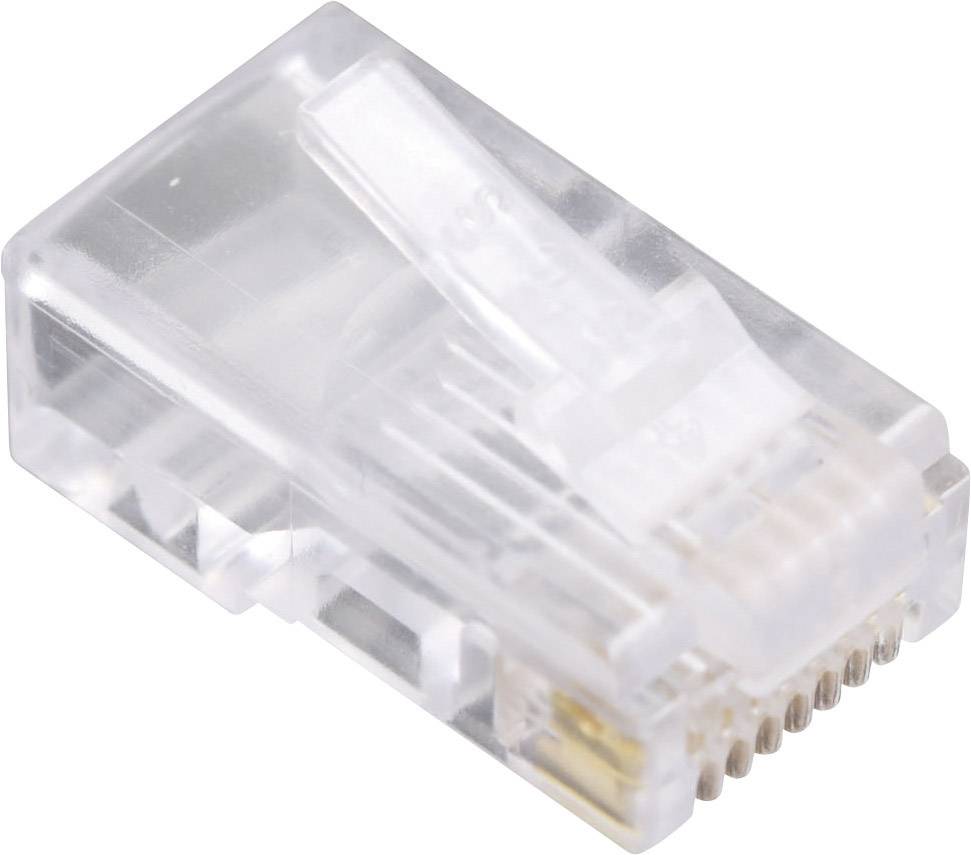 BEL Stewart Connectors 940SP3088R 1400-1000-10 RJ45 Plug, straight Glassy