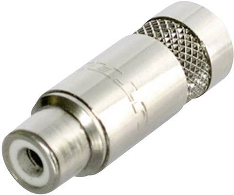 Rean AV NYS372-P RCA connector Socket, straight Number of pins: 2 Silver