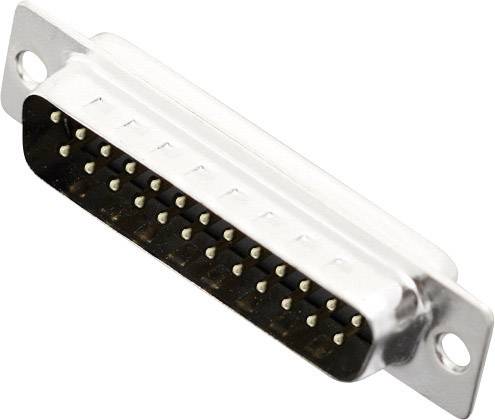 MH Connectors MHDM25-SP 2101-0200-03 D-SUB pin strip 180 ° Number of pins: 25 Solder bucket