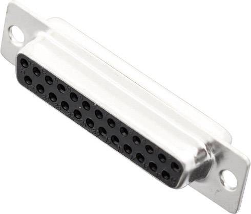 MH Connectors MHDM25-SS 2101-0200-13 D-SUB receptacles 180 ° Number of pins: 25 Solder bucket