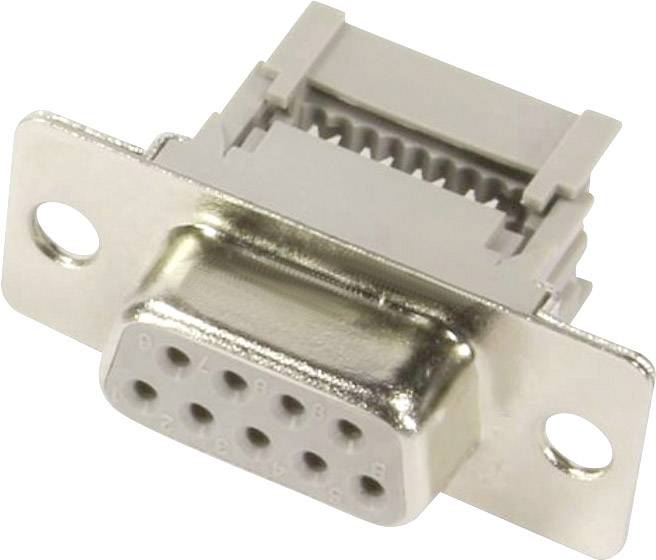 HARTING 09662187500 D-SUB receptacles 180 ° Number of pins: 15 Cut & Clip