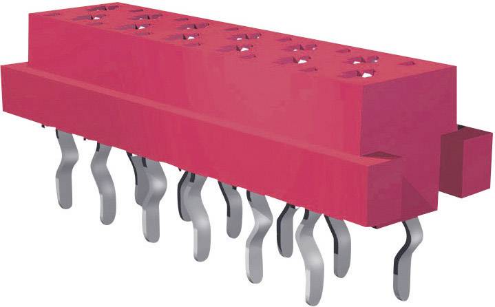 TE Connectivity Socket housing PCB Micro-MaTch Total number of pins 6 Contact spacing: 1.27 mm 7-215079-6