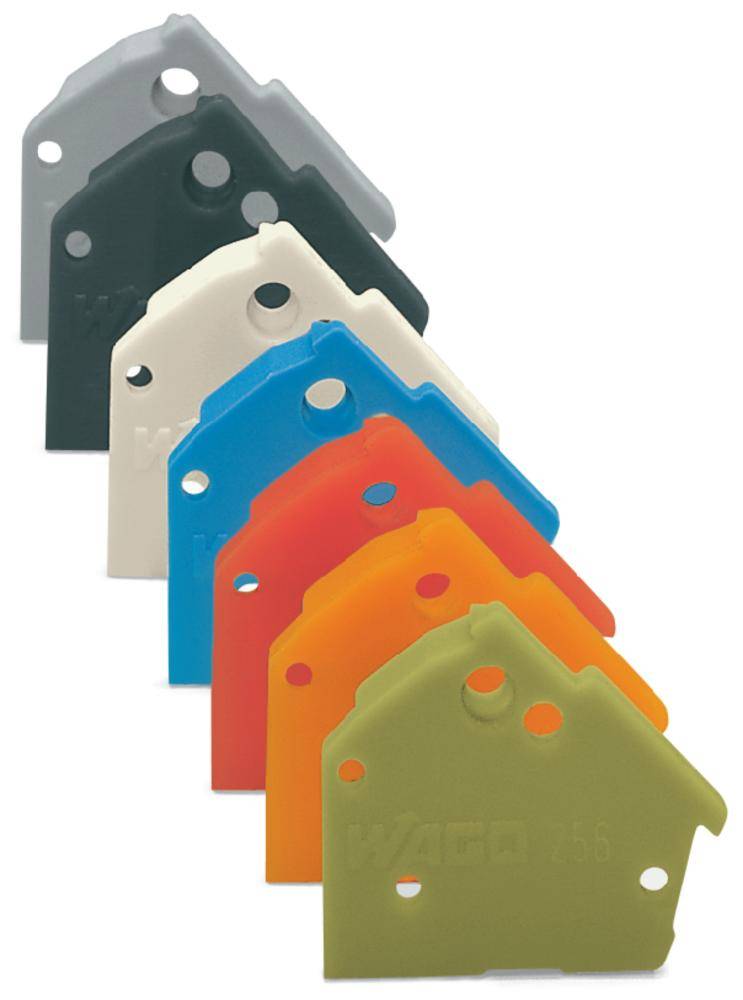 WAGO 256-600 Cover Orange 100 pc(s)
