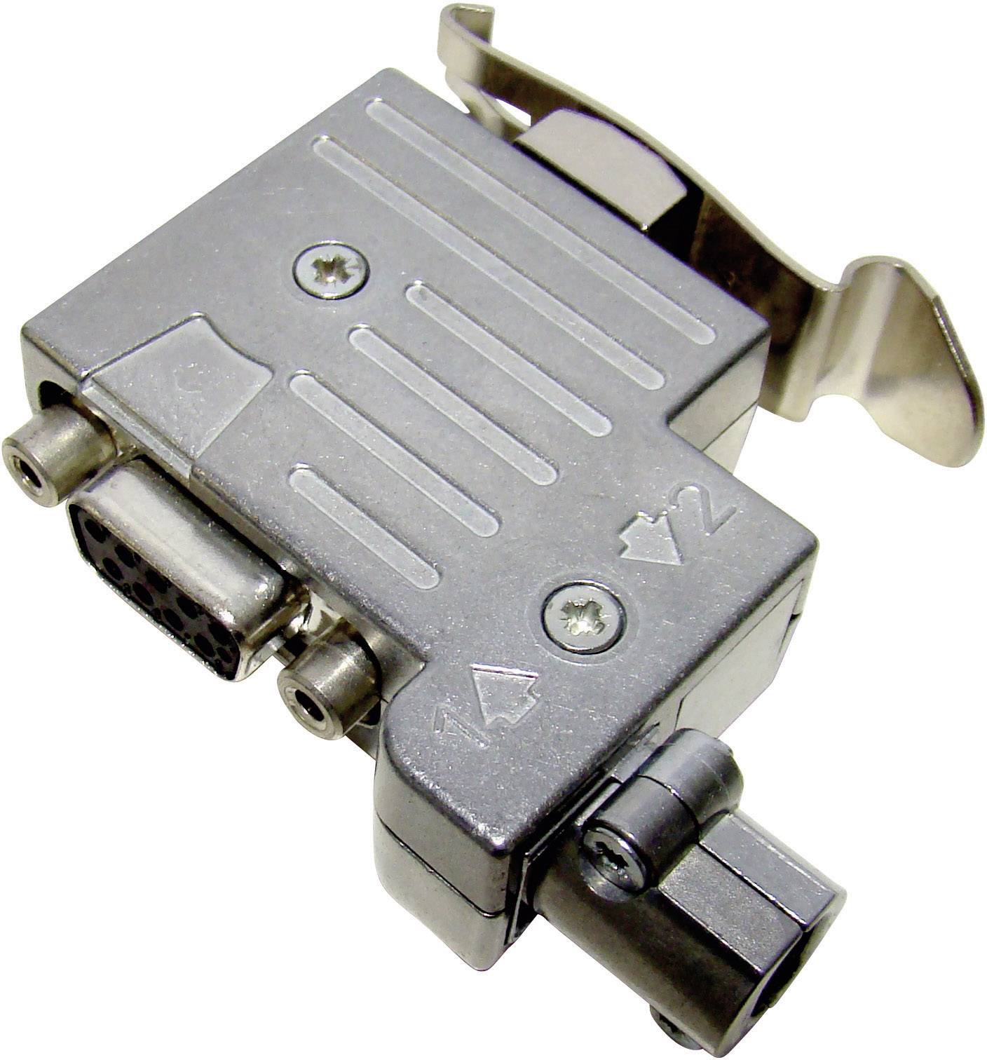 Provertha 40-1392442 I-Net 360? EMI/RFI D-SUB Rail Mount Adapter Pins=9 Adapter, F-shaped