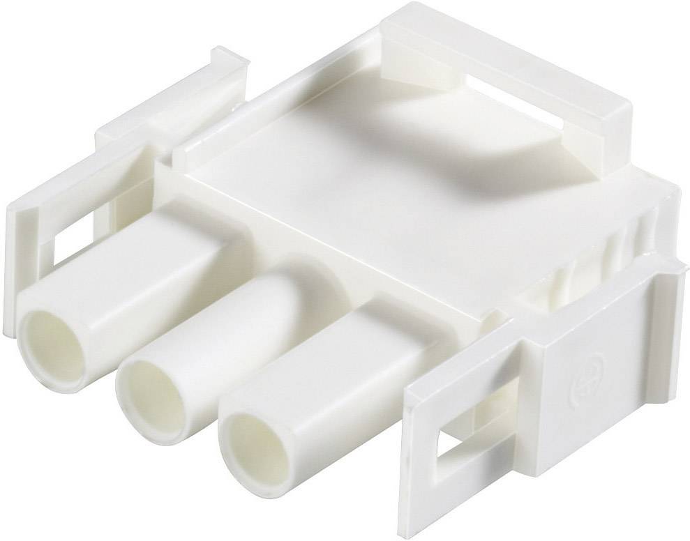 TE Connectivity Pin enclosure - cable Universal-MATE-N-LOK Total number of pins 9 Contact spacing: 6.35 mm 350720-4