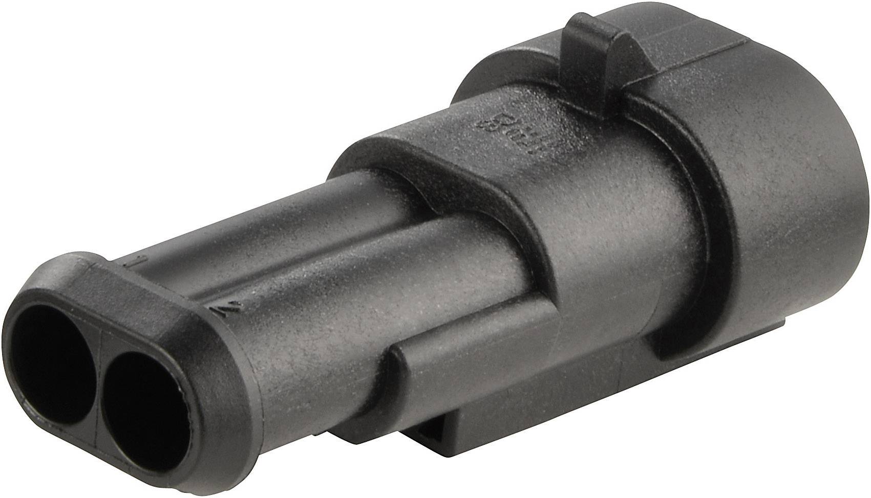 TE Connectivity Pin housing cable AMP-Superseal 1.5mm Series Total number of pins 2 Contact spacing: 6 mm 282104-1