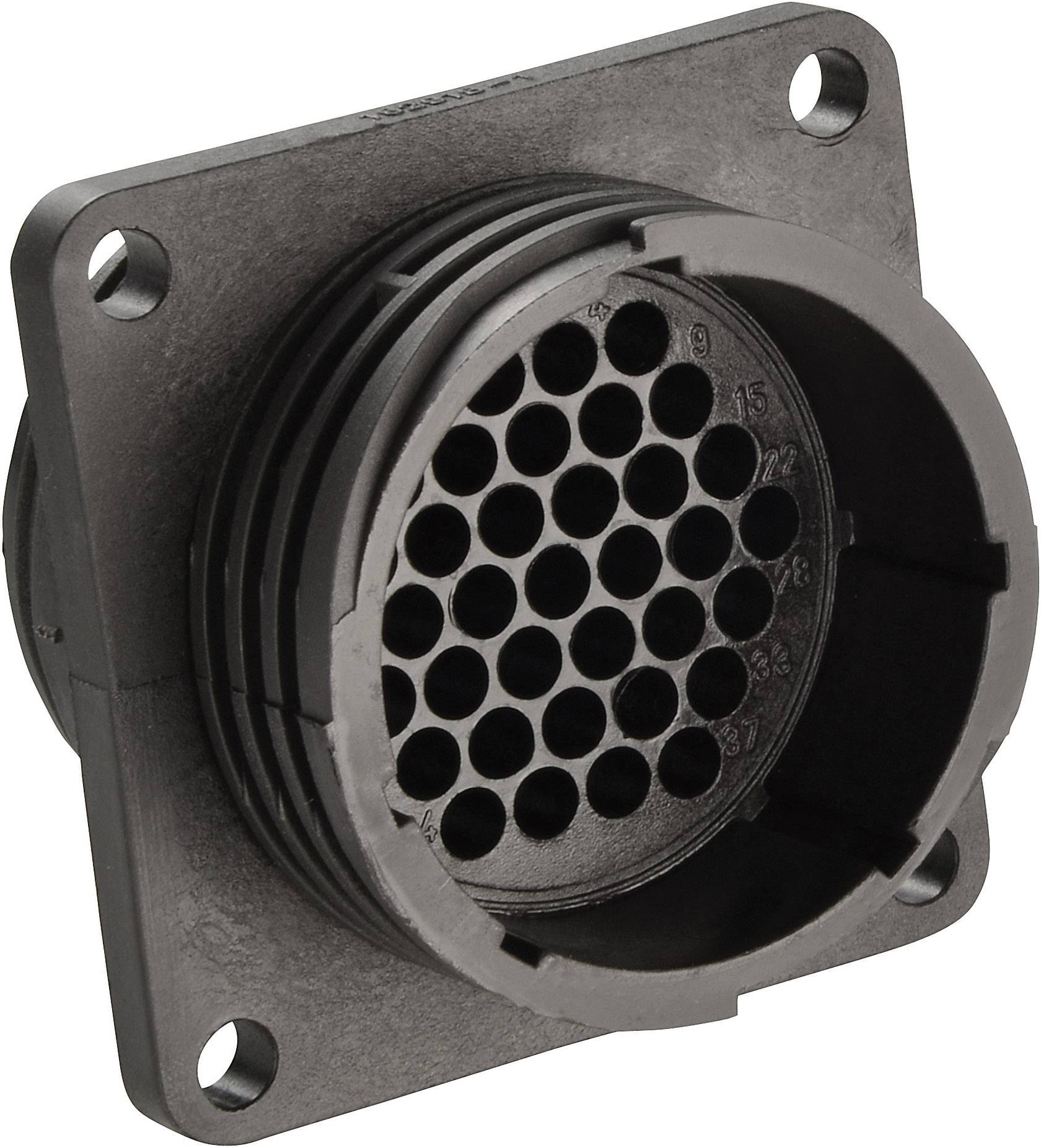 TE Connectivity 182918-1 CPC Standard Pin-casings With Rectangular Flange Nominal current (details): See data sheet Pins: 37