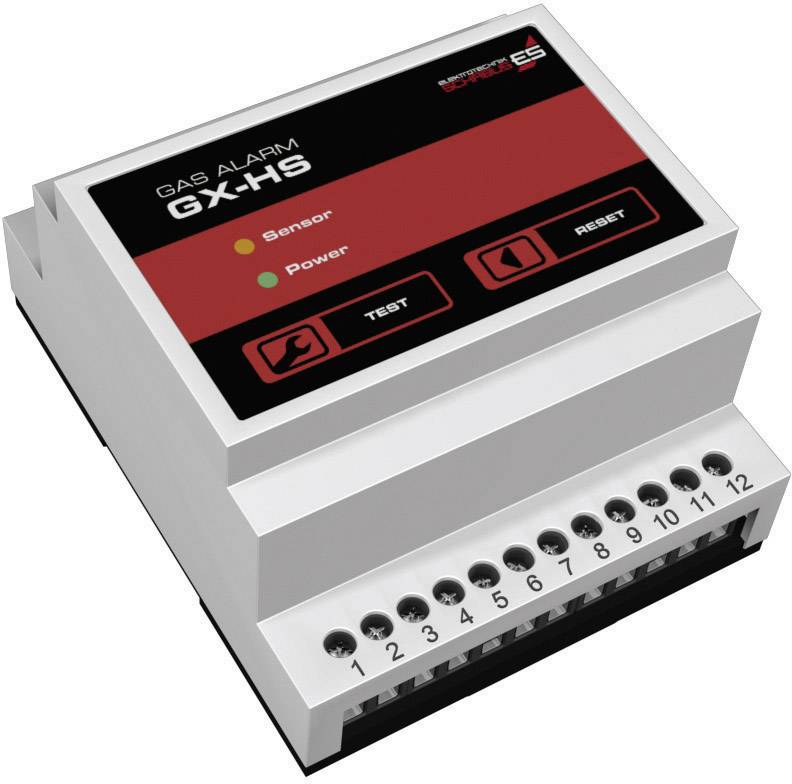 Schabus 300200 Gas and CO detector mains-powered detects Butane, Carbon monoxide, Methane, Smoke