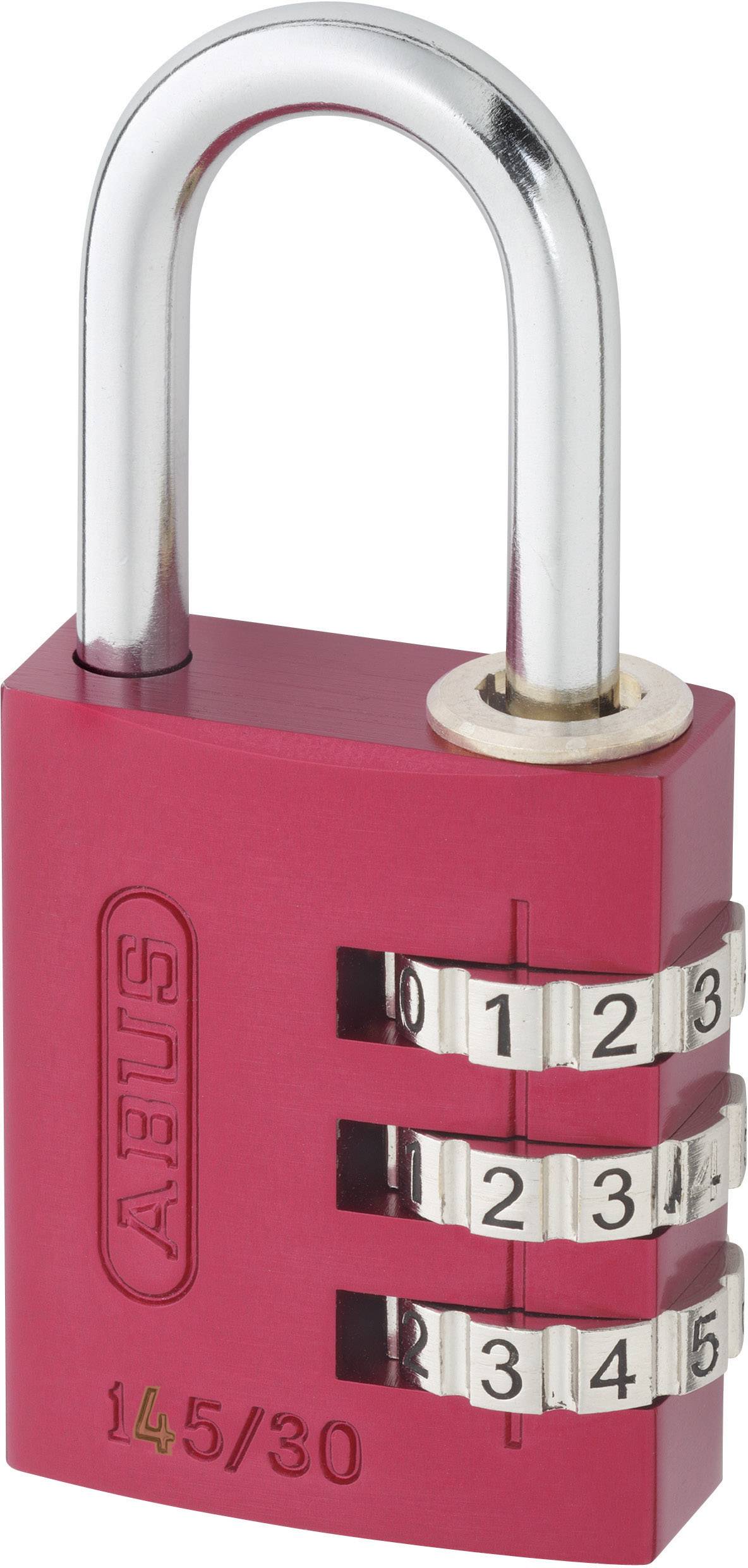 ABUS ABVS46615 Padlock 31.5 mm Red Combination