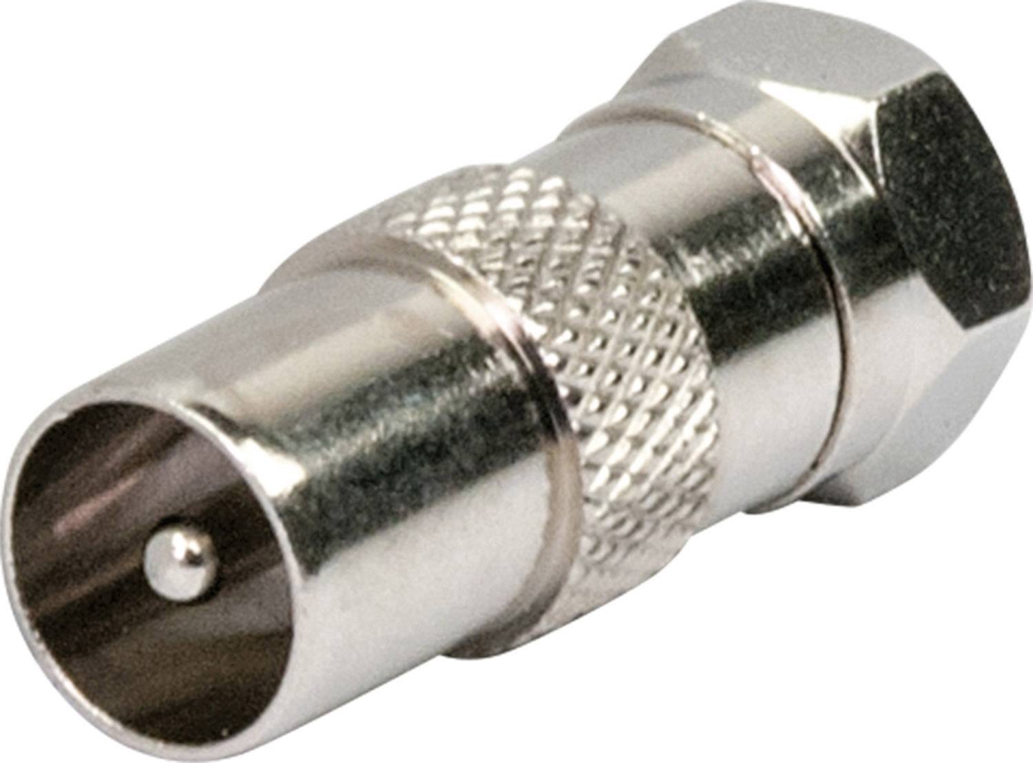 Schwaiger UEST9310531 F coax adapter Connections: F plug, IEC coax connector 1 pc(s)