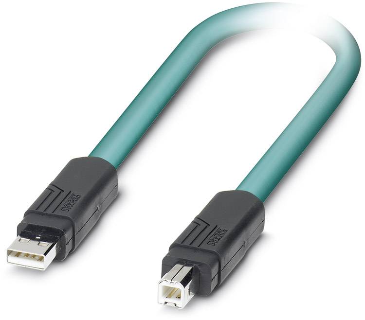 Phoenix Contact USB cable VS-04-2X2X26C7/7-SDA/SDB/1,0 Patch cable