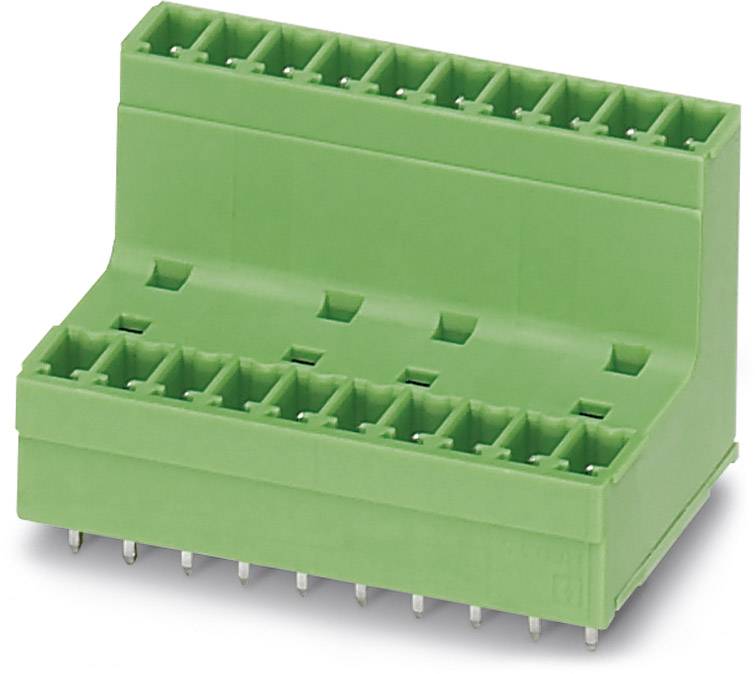 Phoenix Contact Pin housing PCB MCDV Total number of pins 10 Contact spacing: 3.81 mm 1830486 50 pc(s)