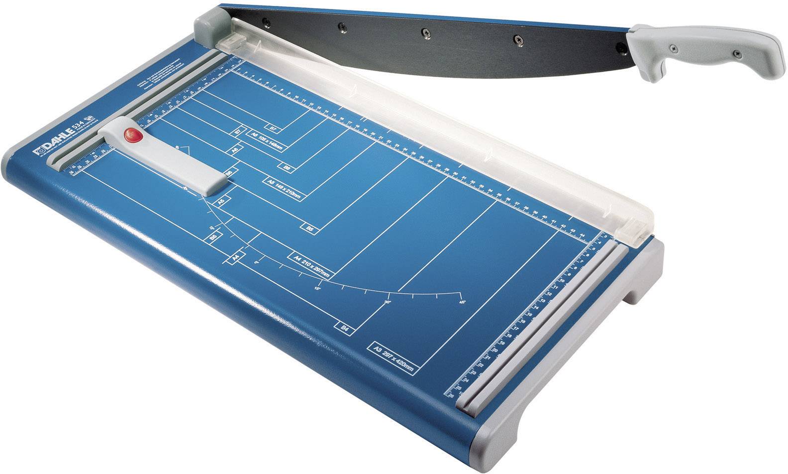 Dahle 534 Trimmer guillotine A3 Cutting power A4 70 g/m²: 15 Sheet