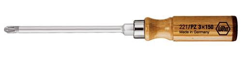 Wiha 00414 Workshop Pillips screwdriver PZ 3 Blade length: 150 mm DIN ISO 8764