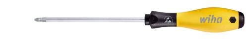 Wiha 26929 ESD Pillips screwdriver PZ 1 Blade length: 80 mm DIN EN 61340-5-1