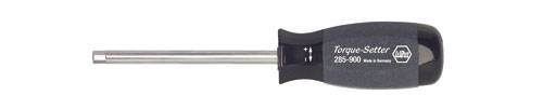 Screwdriver with a black handle and the inscription 'Torque-Setter 226-400'; silver blade. Ideal for precise torque.