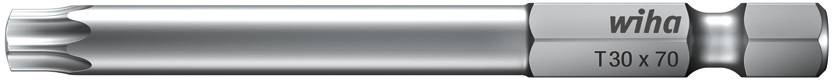 Wiha 10376 Torx bit T 20 Chromium-vanadium steel tempered E 6.3