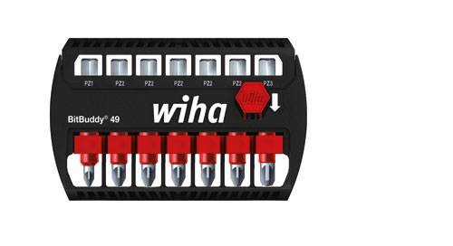 Wiha BitBuddy 49 7946-202 37319 Bit set 7-piece Pozidriv Torsion area