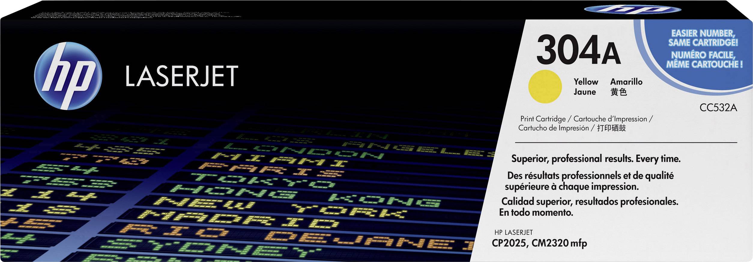 HP Toner 304A Original Yellow 2800 Sides CC532A