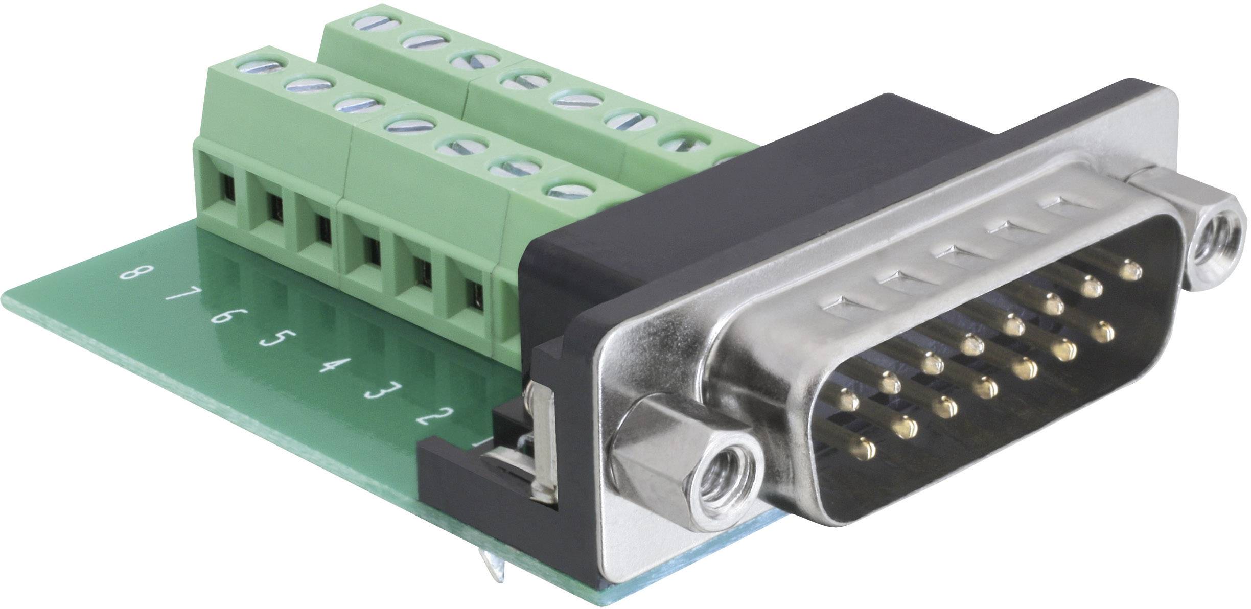 Delock 65275 D-SUB pin strip 180 ° Number of pins: 15, 16 1 pc(s)