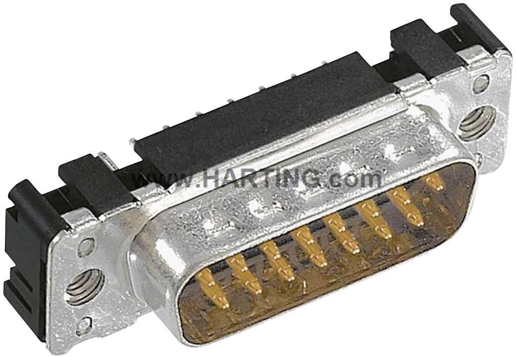 HARTING 09653617712 D-SUB pin strip 180 ° Number of pins: 25 Soldering