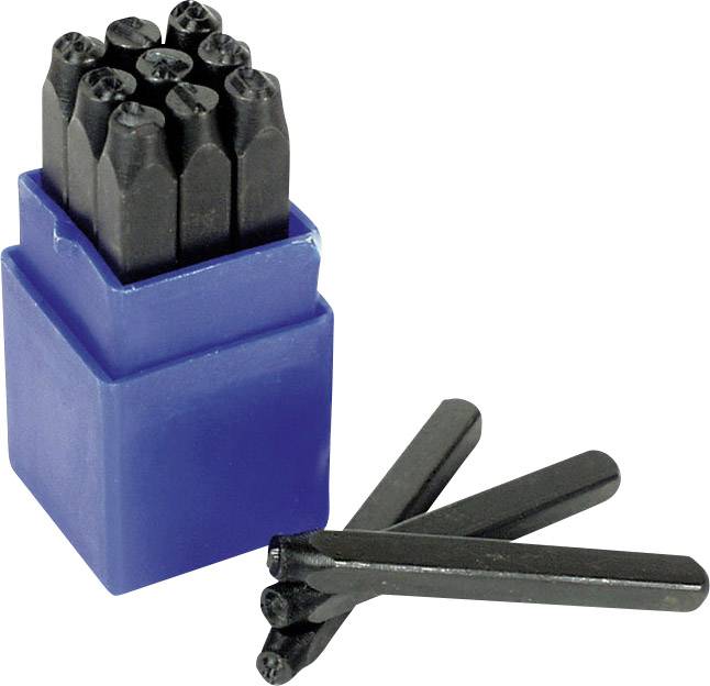 Brüder Mannesmann M 245-10 9-piece Number stamp set Font height: 10 mm