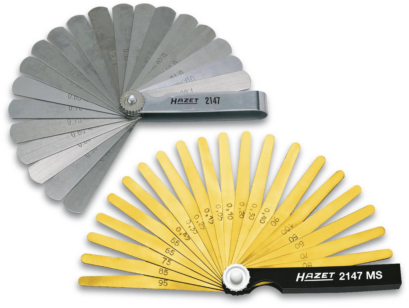Hazet 2147 Caliper 0.05 - 1 mm No. of sheets: 20