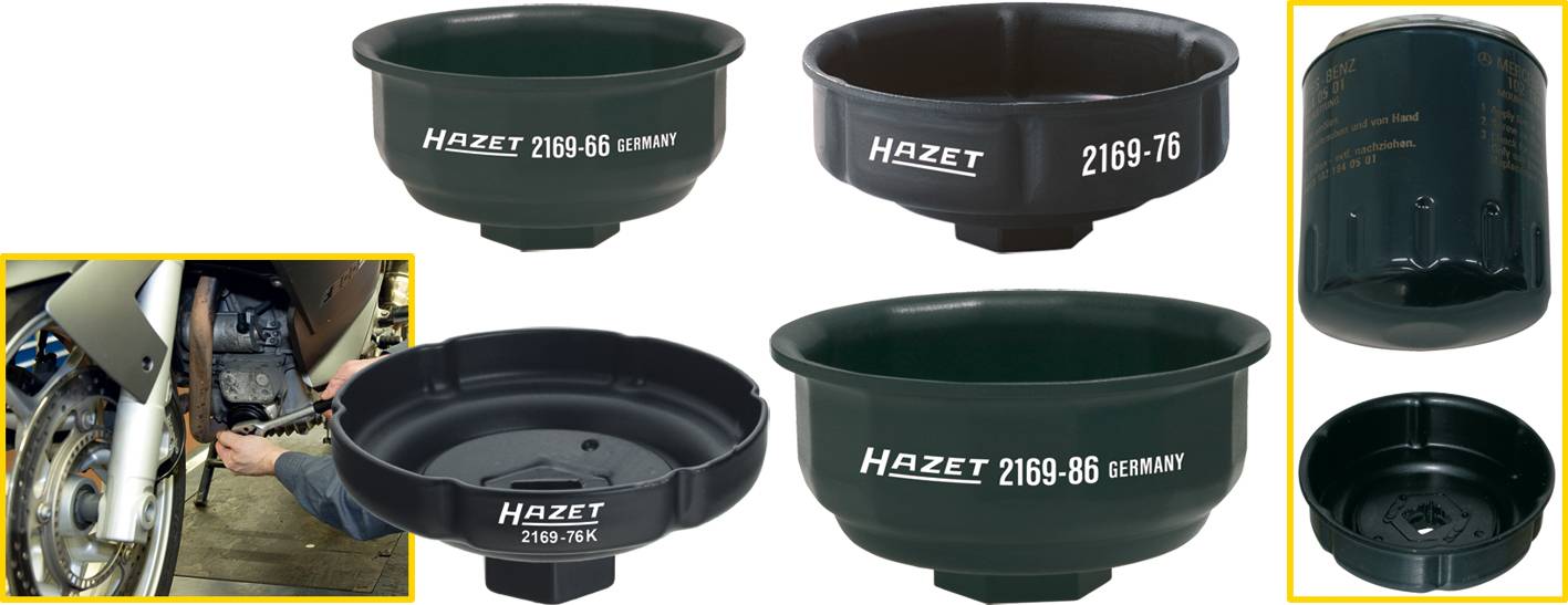 Hazet 2169-66 HAZET Oil filter wrench 2169-66