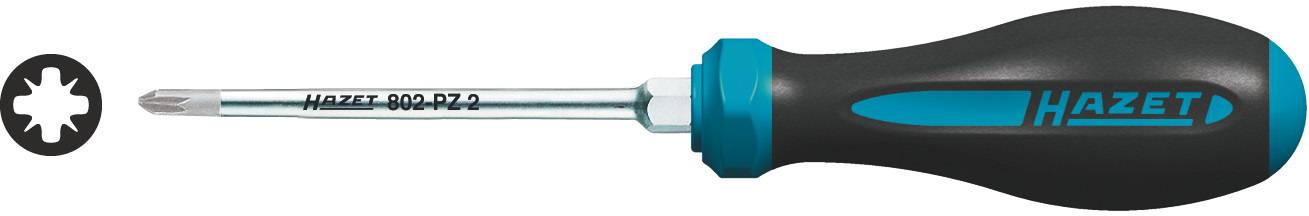 Screwdriver by Hazet, Model 900-PZ-2, with ergonomic handle, next to 'iF product design award 2009' logo.