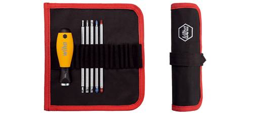 Wiha ESD Interchangeable bits set 6-piece Slot, Phillips, Allen