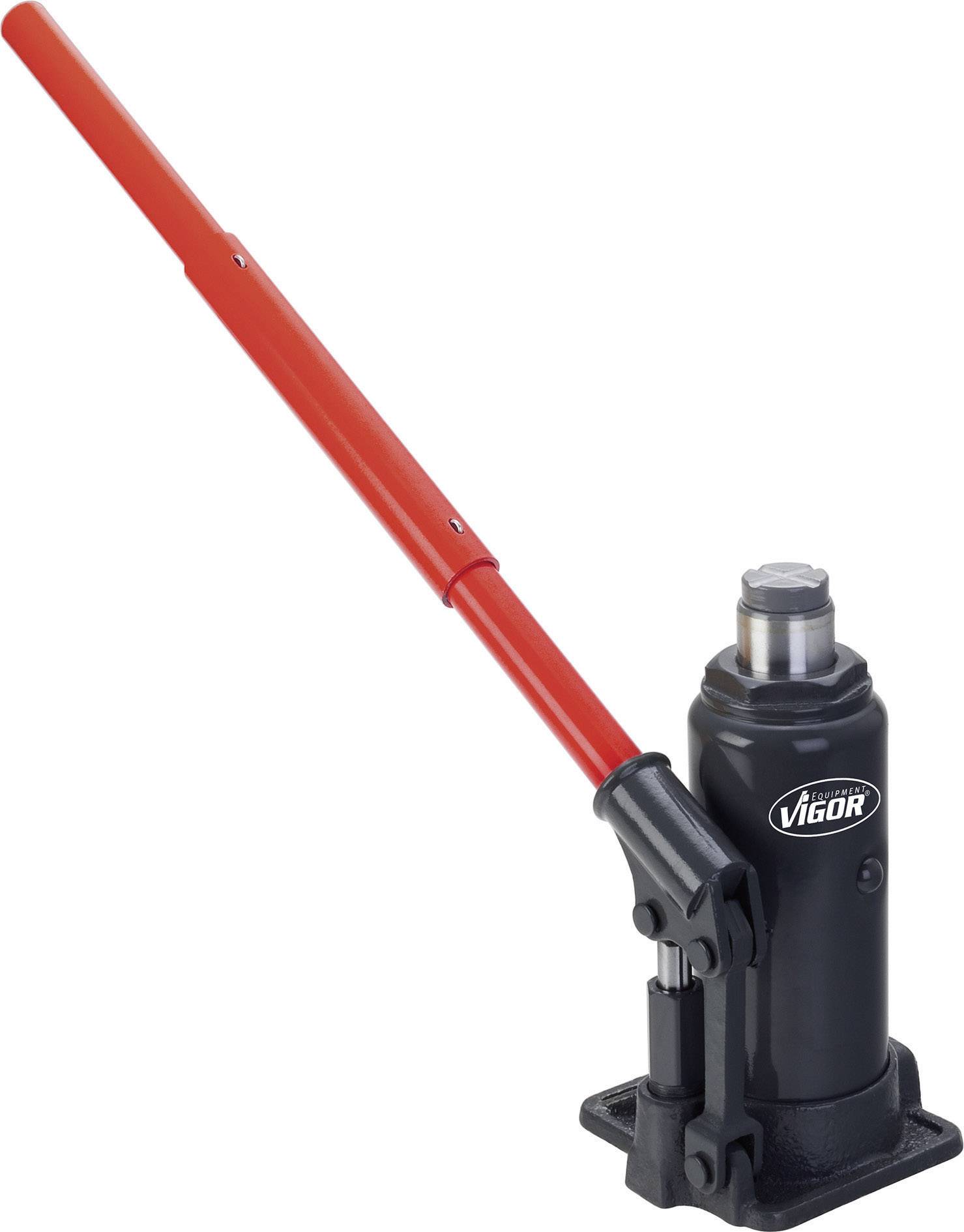 Vigor Hydraulic toe jack 6 t Working height: 19.7 - 38.2 cm