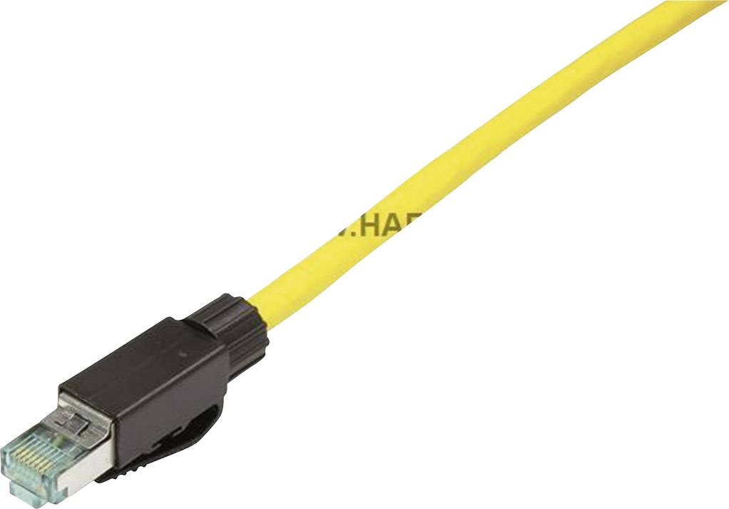 HARTING 09451511520 Sensor/actuator data cable Plug, straight No. of pins (RJ): 8P8C 1 pc(s)
