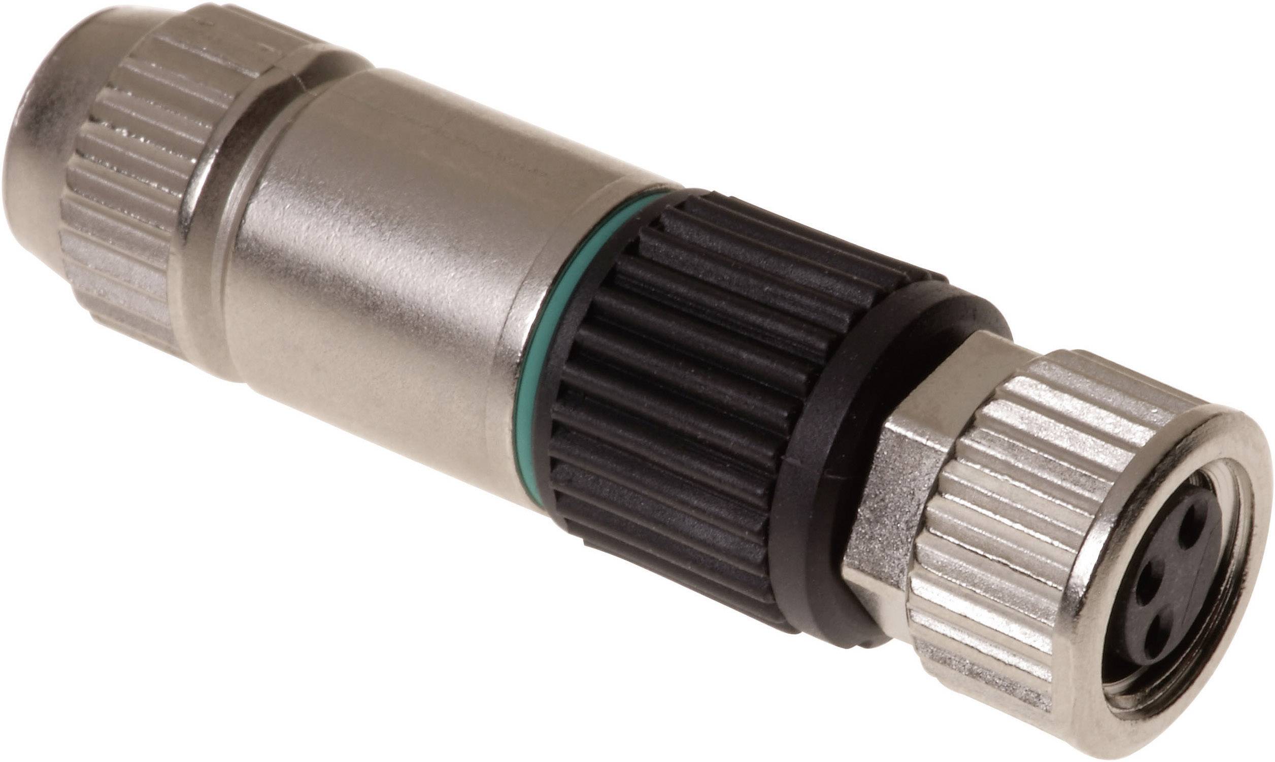 HARTING 21021512305 Sensor/actuator connector M8 Socket, straight No. of pins (RJ): 3 1 pc(s)