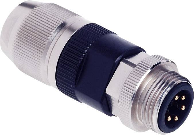 HARTING 21041161505 Sensor/actuator data cable M12 Plug, straight No. of pins (RJ): 5 1 pc(s)